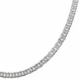 92.5% Sterling Silver Rombo Chain - 6MM